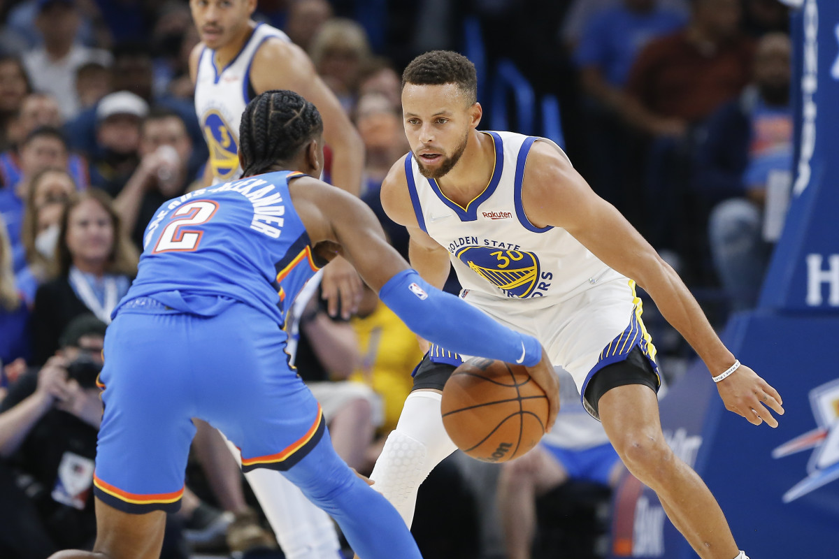 Shai Gilgeous-Alexander, Steph Curry, Golden State Warriors